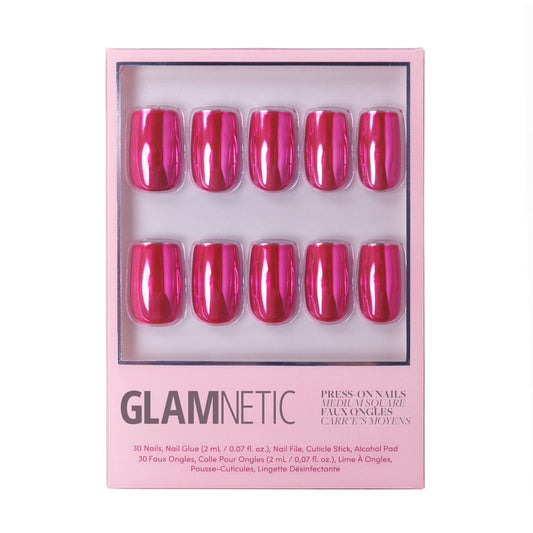 Glamnetic Pink Alloy Nails