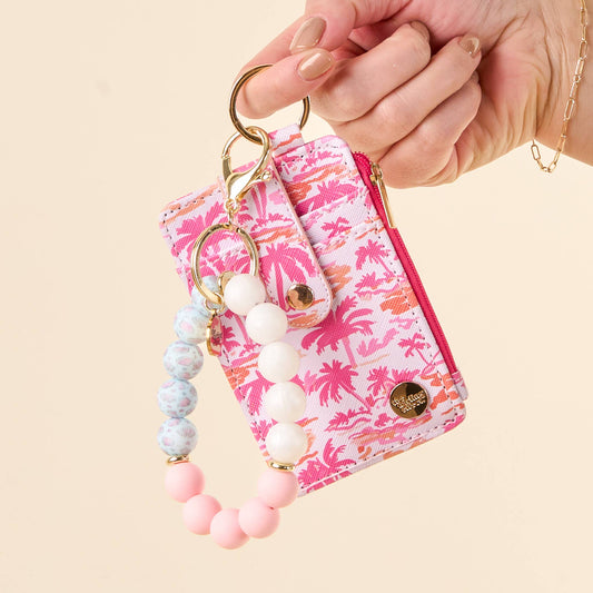 Keychain Wallet-Paradise Palms