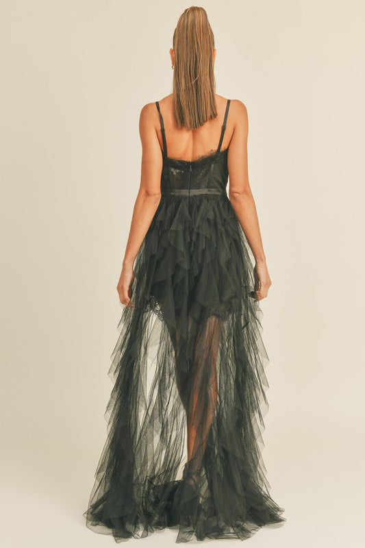 Showstopper Tulle & Lace Dress