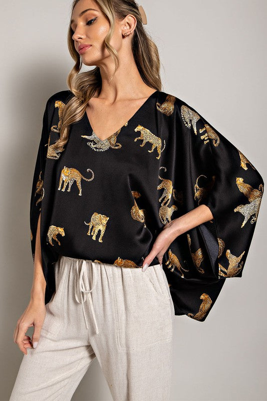 The Jag Satin Blouse
