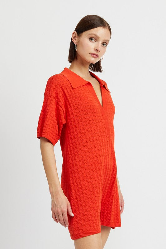 Ripe Tomato Playsuit