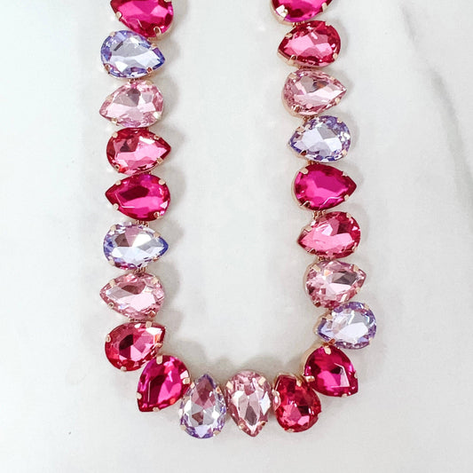 Fuchsia Radiance Necklace