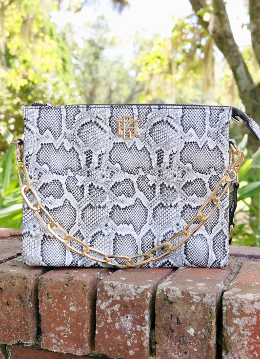 Ariana Crossbody Snakeskin