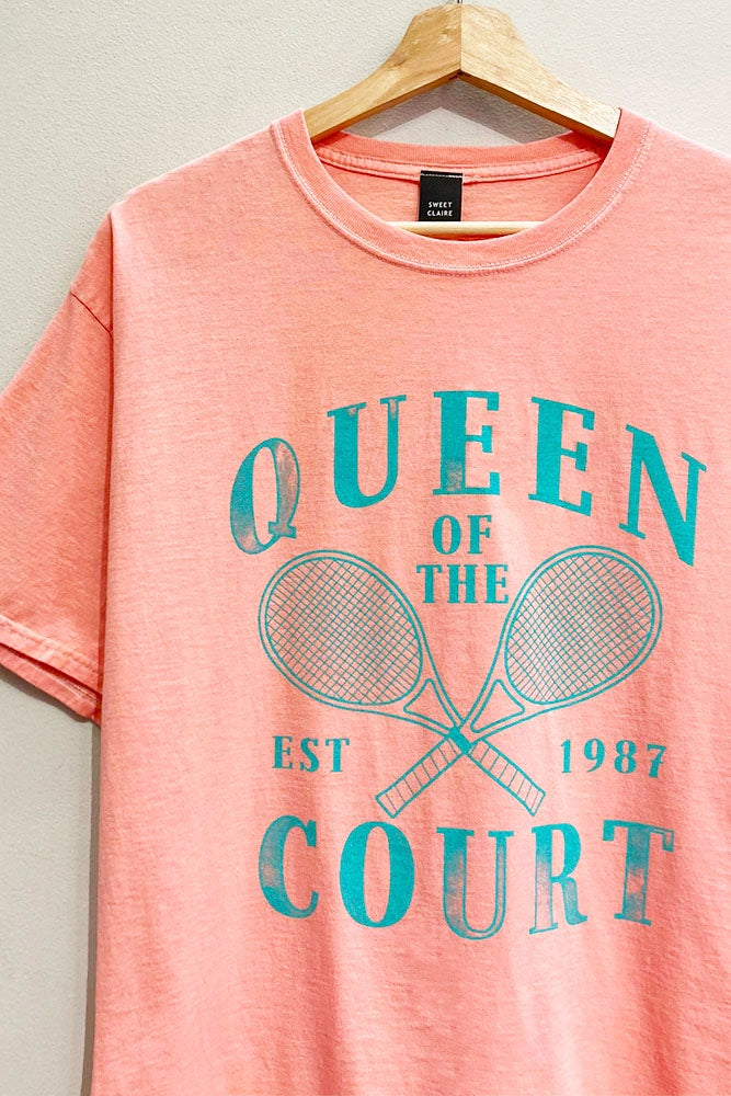 Queen of the Court Graphic Tee
