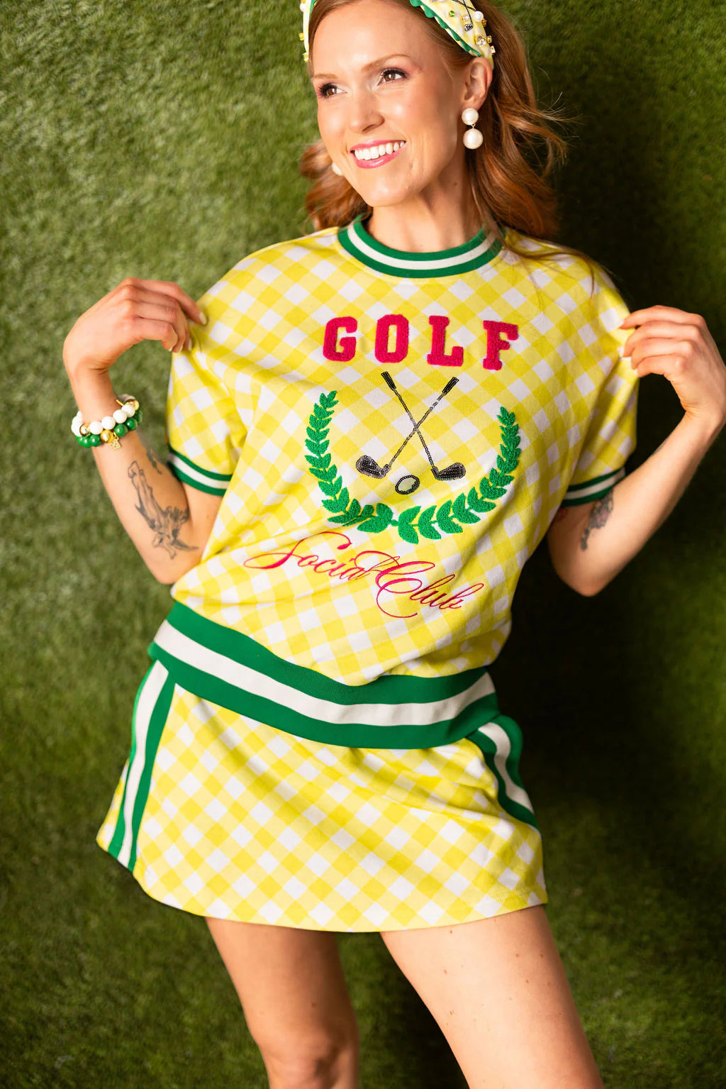Golf Social Club Sweatshirt Tee