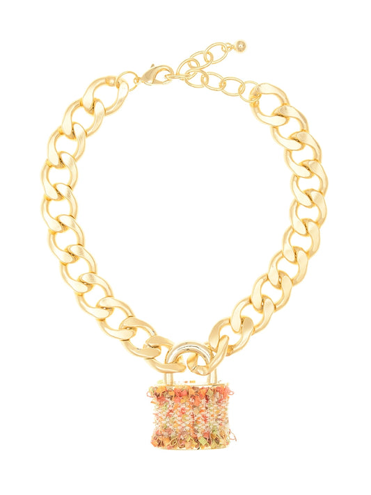 Cadena de candado gruesa