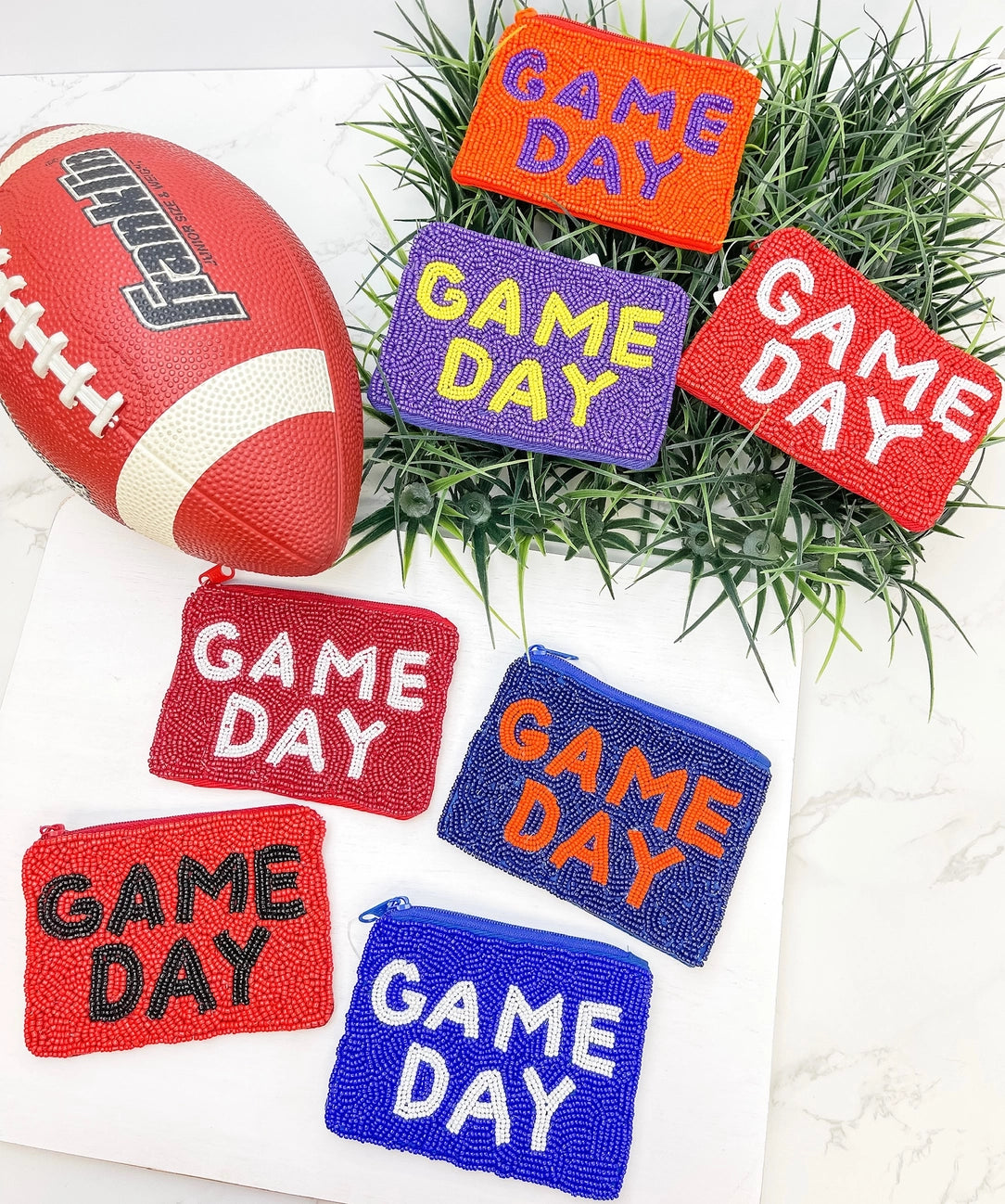 Bolsas con cierre de cuentas para el día del juego