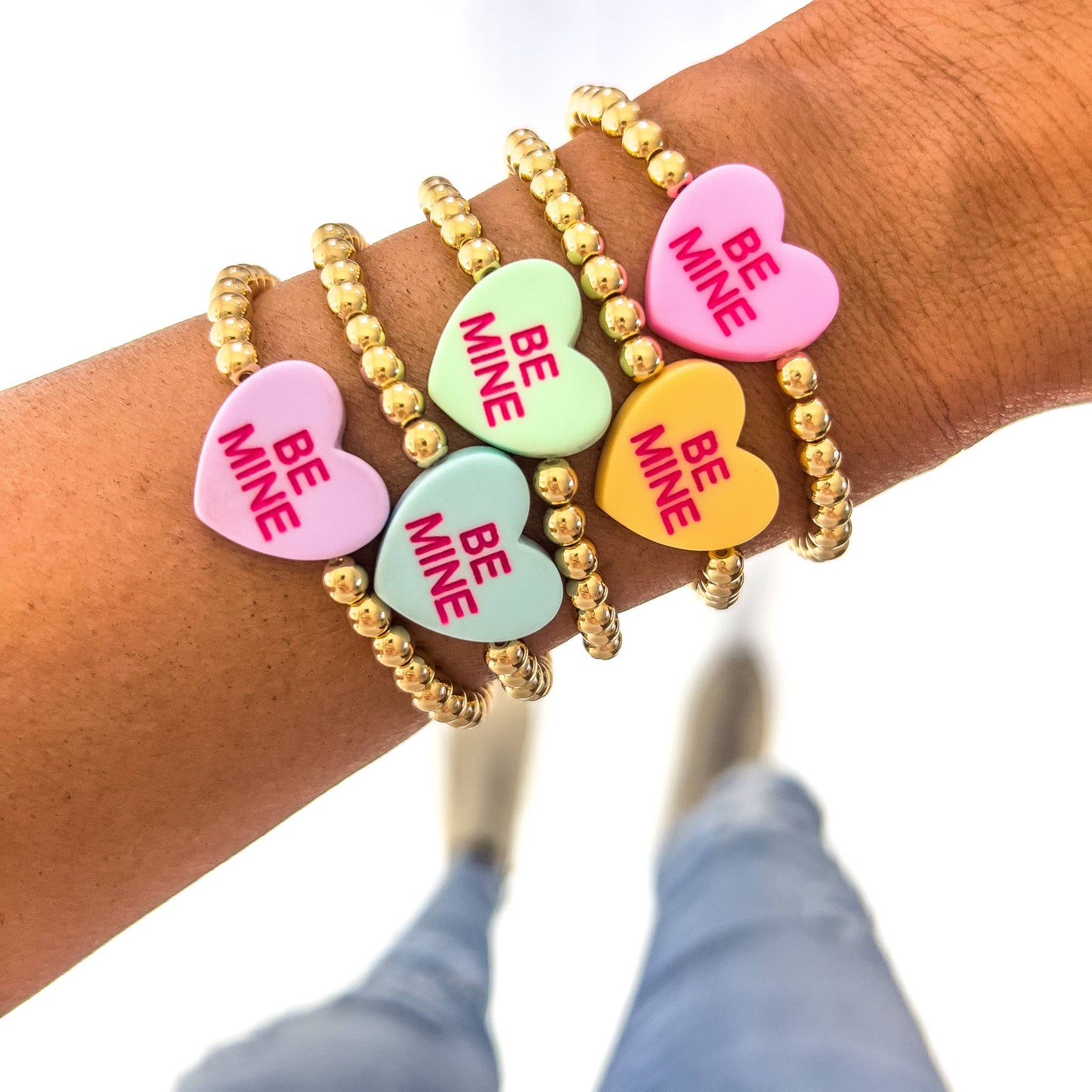 Candy Heart Bracelets