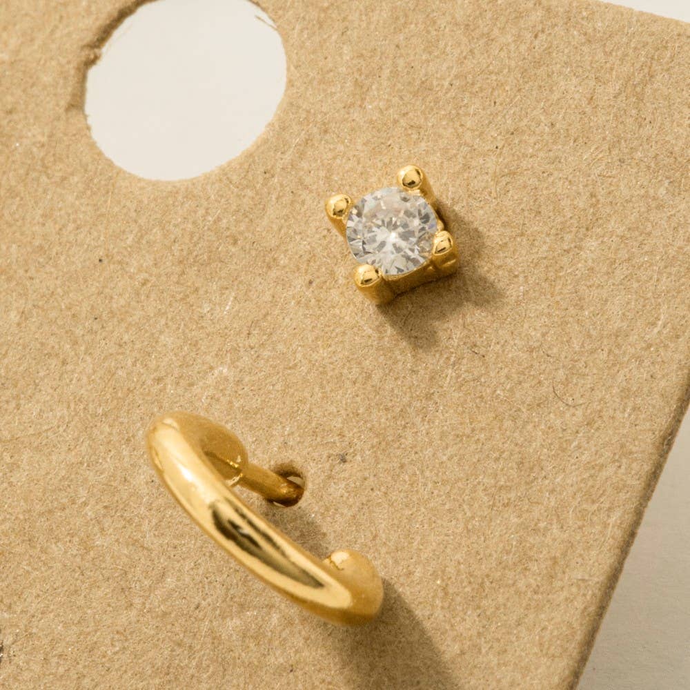 Mini Four Piece Post Stud Earrings