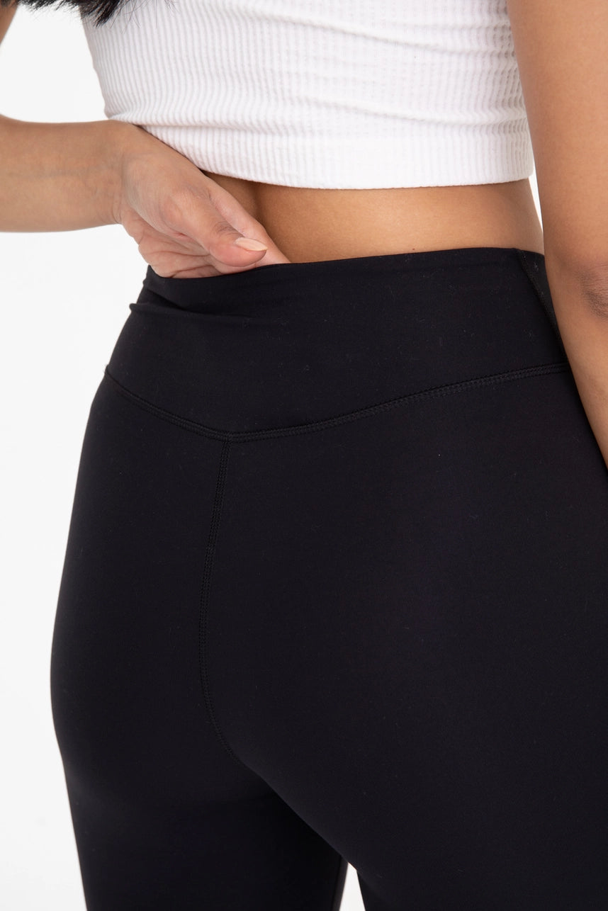 Venice Crossover Waist Leggings
