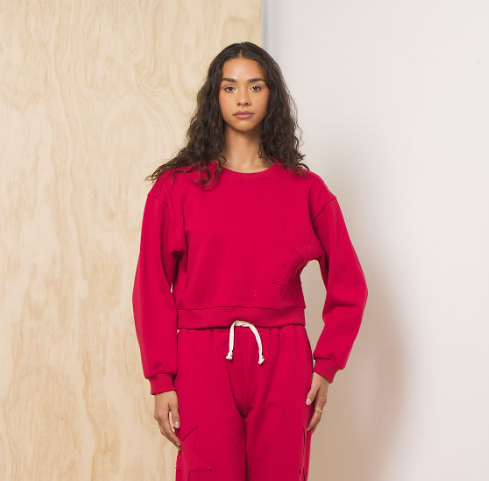 Scarlet Star Fleece Crewneck
