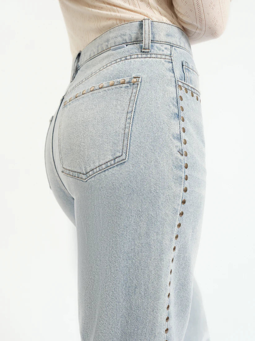 Far Out High Rise Wide Leg in Let's Dance