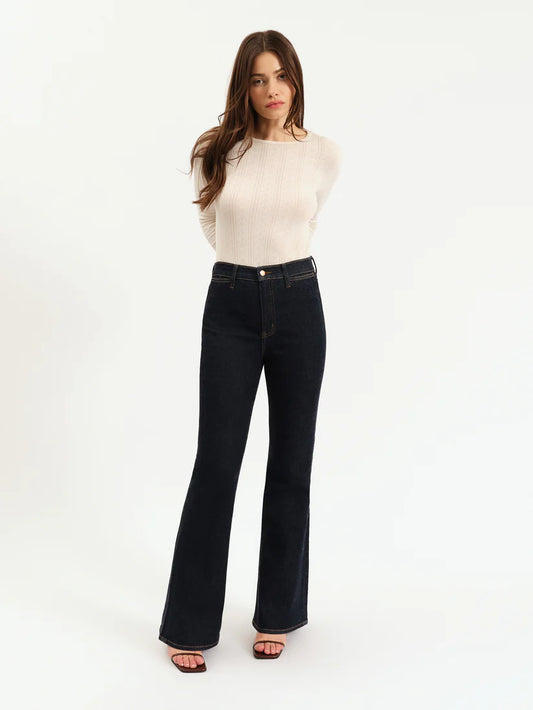 Sunset Flare High Rise in Rinse