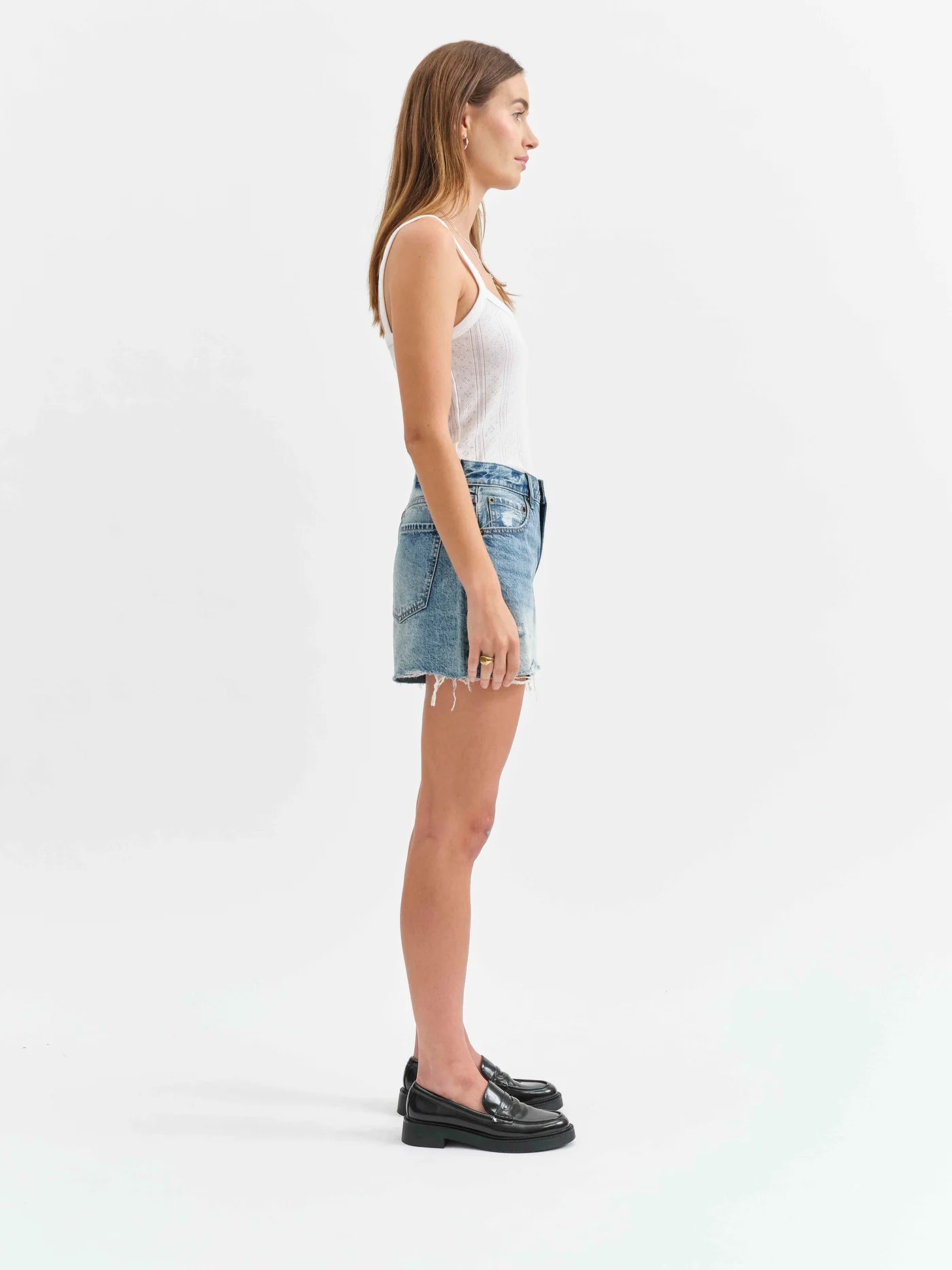 Crossroads Mid Rise Short in Reverie Vintage