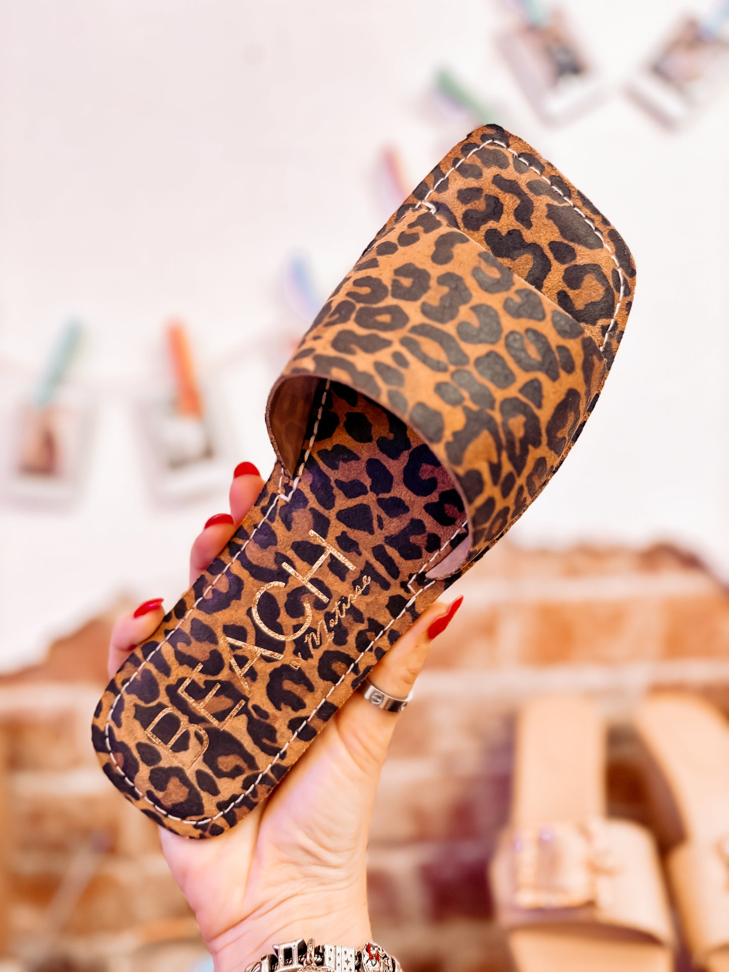 Bali Leopard Sandals