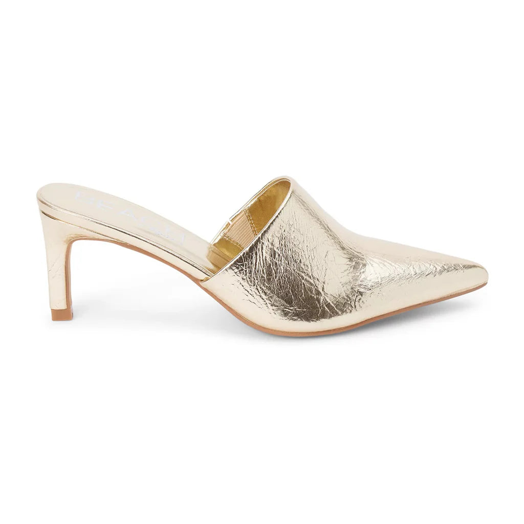 Garrett Gold Heels