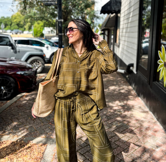 Modern Moment Olive Pants