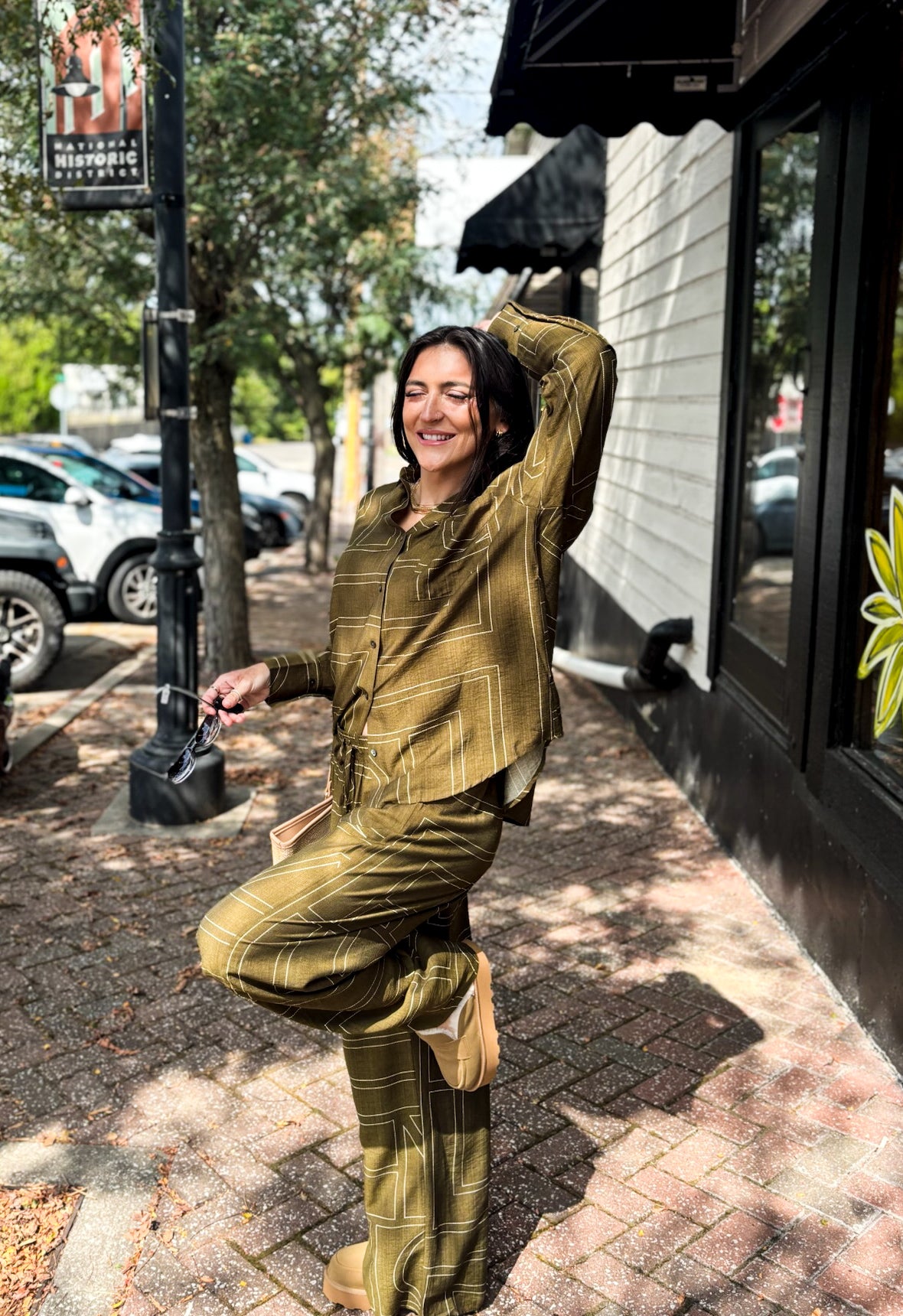 Modern Moment Olive Pants
