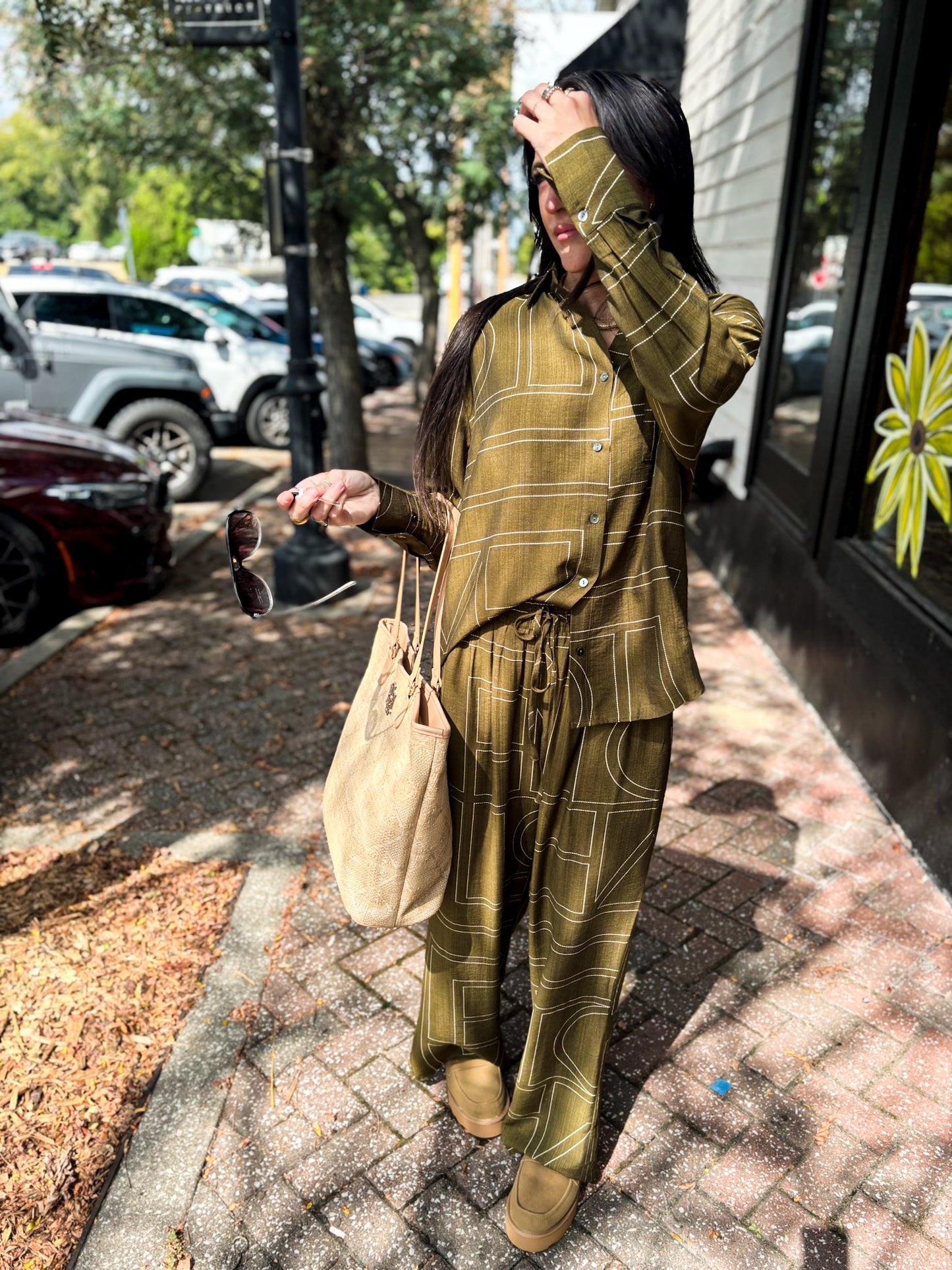Modern Moment Olive Pants