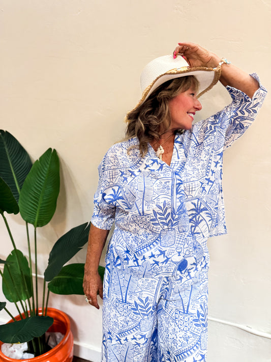 Sicilian Summer Top