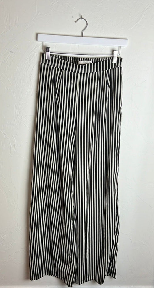 Striped Wide Pants Size Small