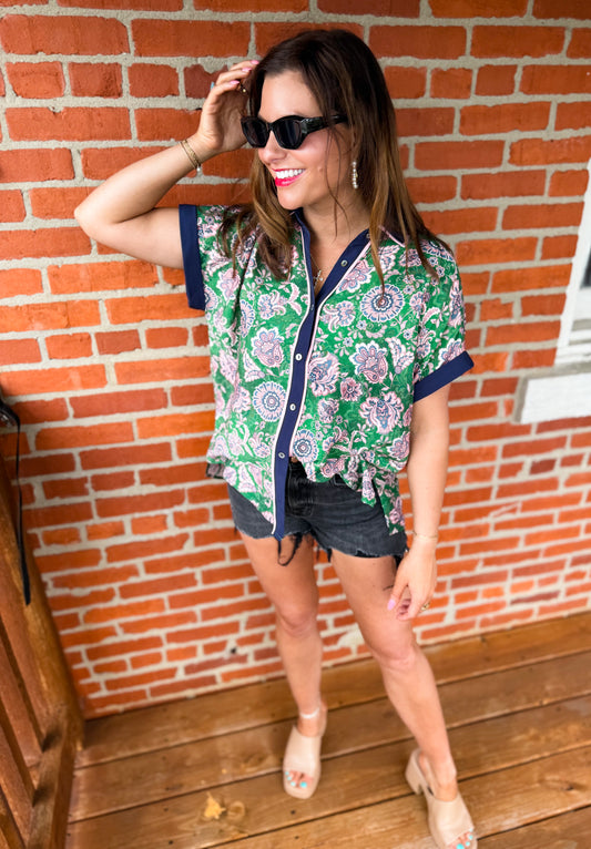 Madeline Button Up