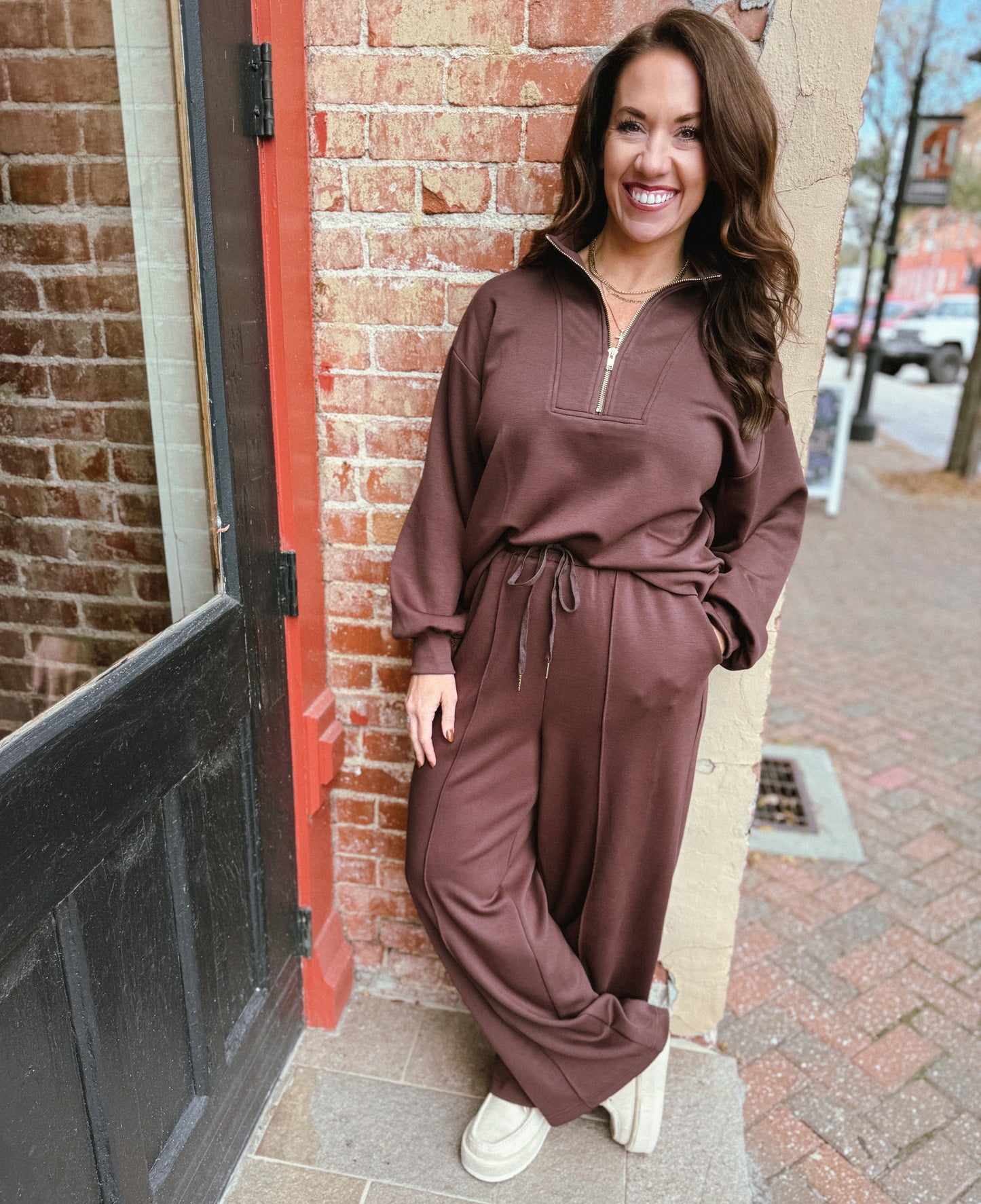Espresso Scuba Pants
