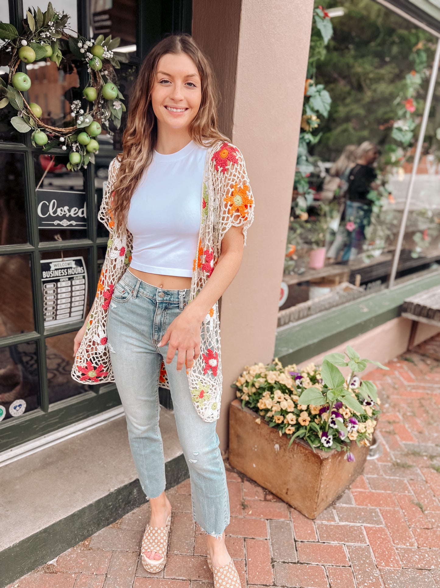 Wild Hippie Crochet Cardigan