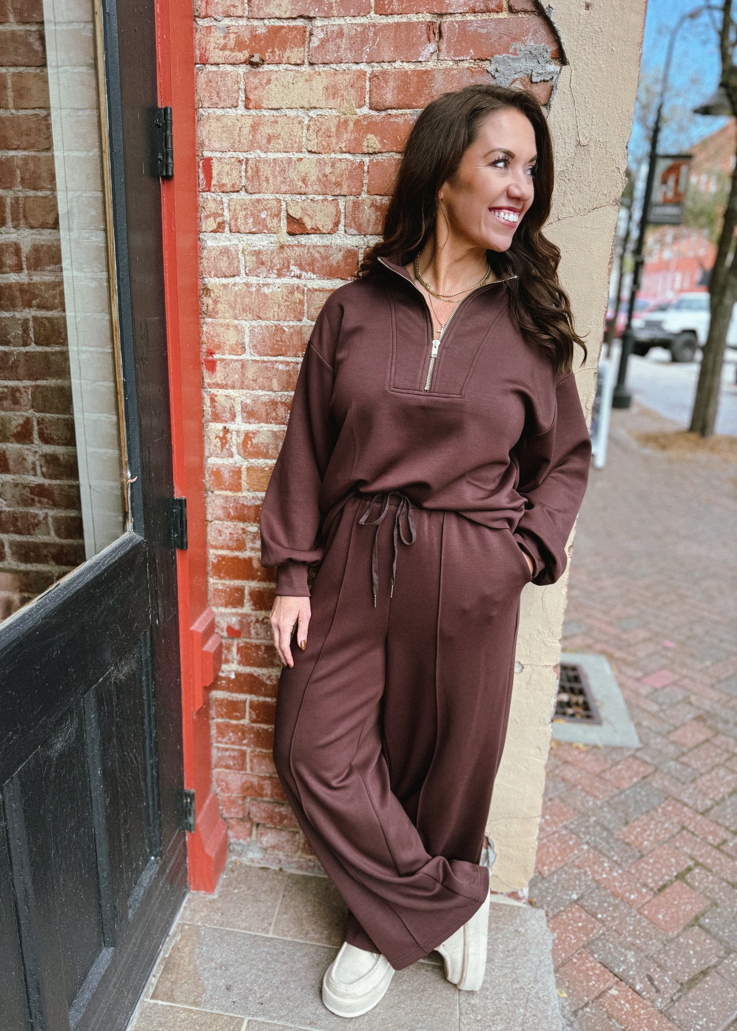 Espresso Scuba Pants
