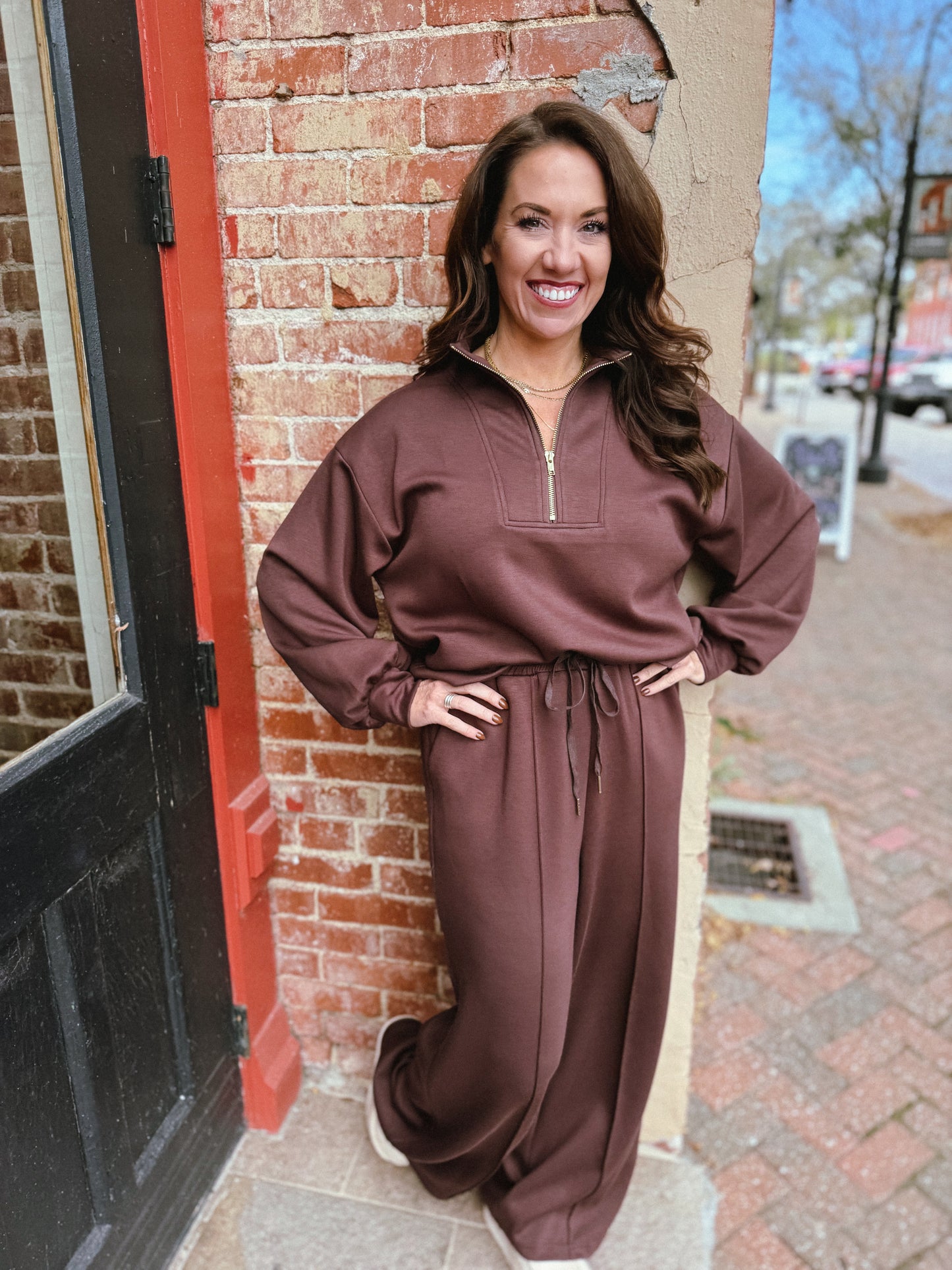 Espresso Scuba Pants