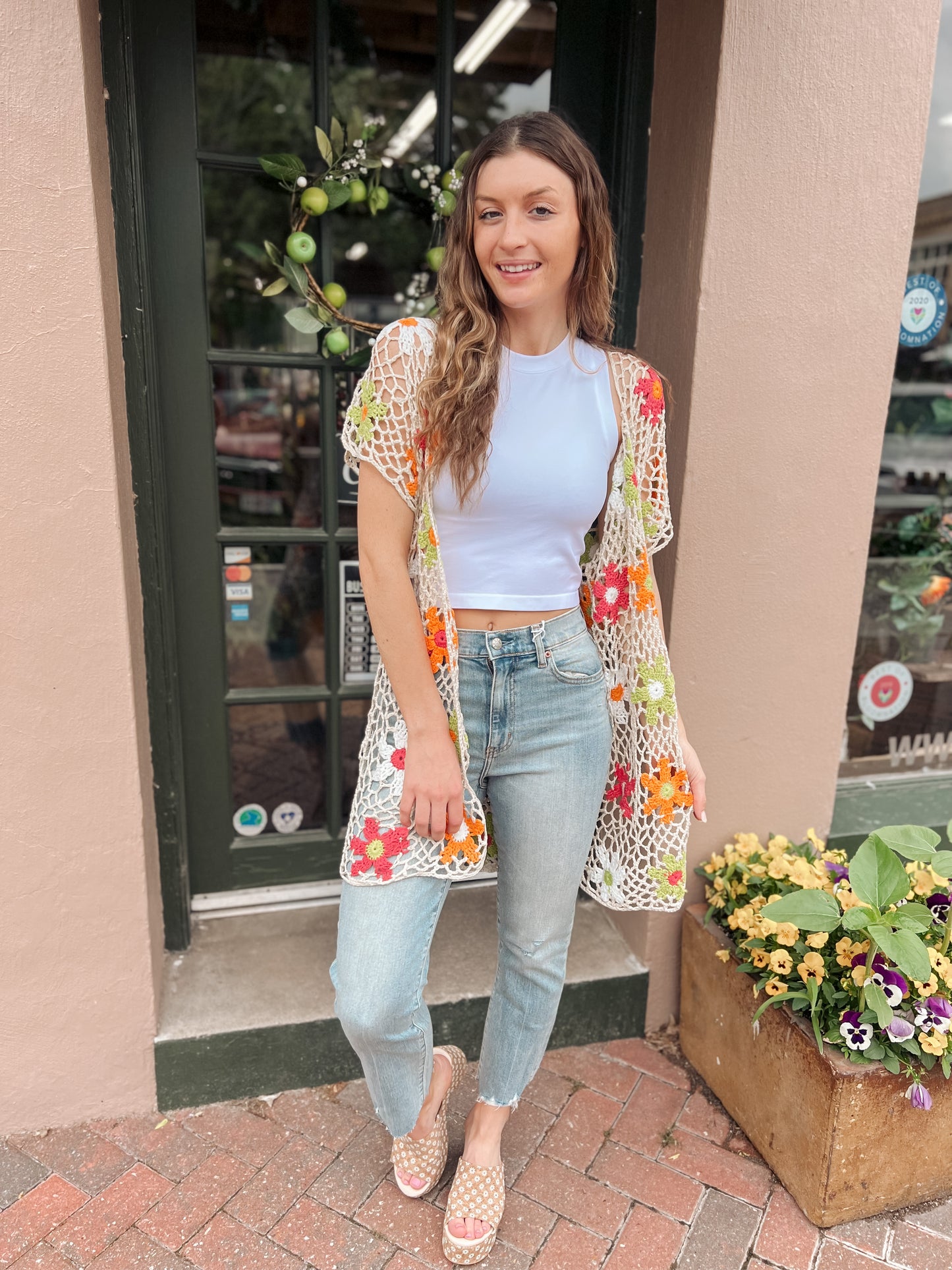 Wild Hippie Crochet Cardigan
