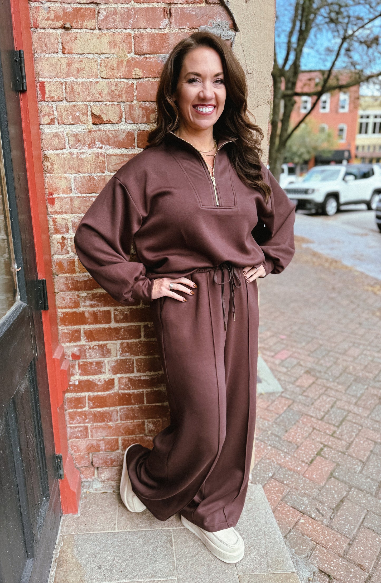 Espresso Scuba Pants