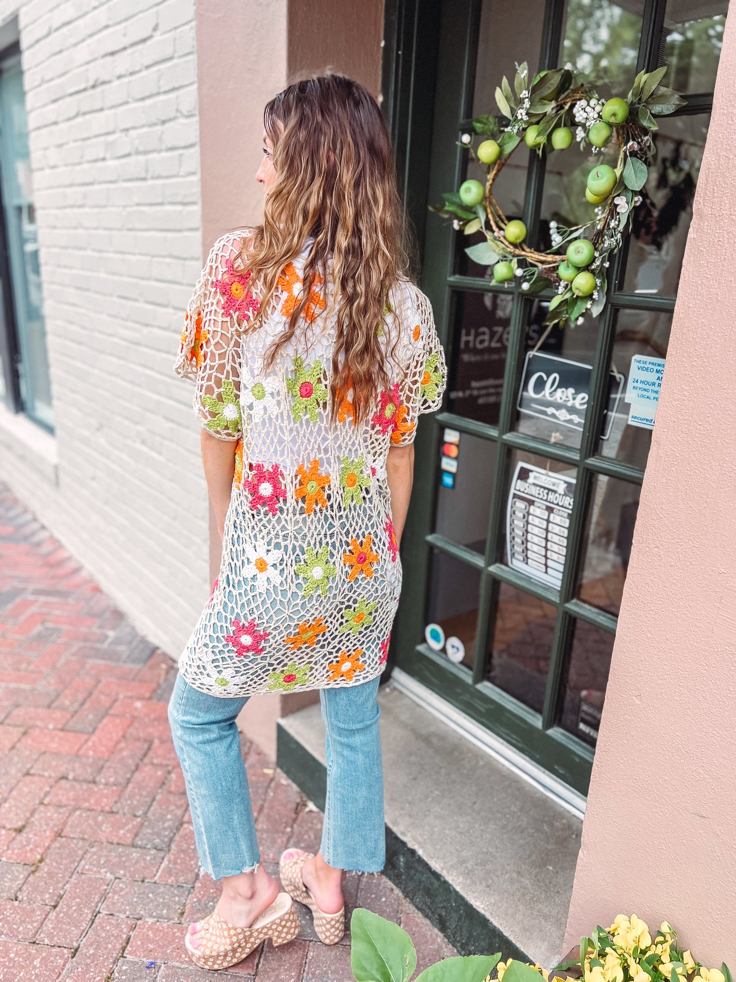 Wild Hippie Crochet Cardigan