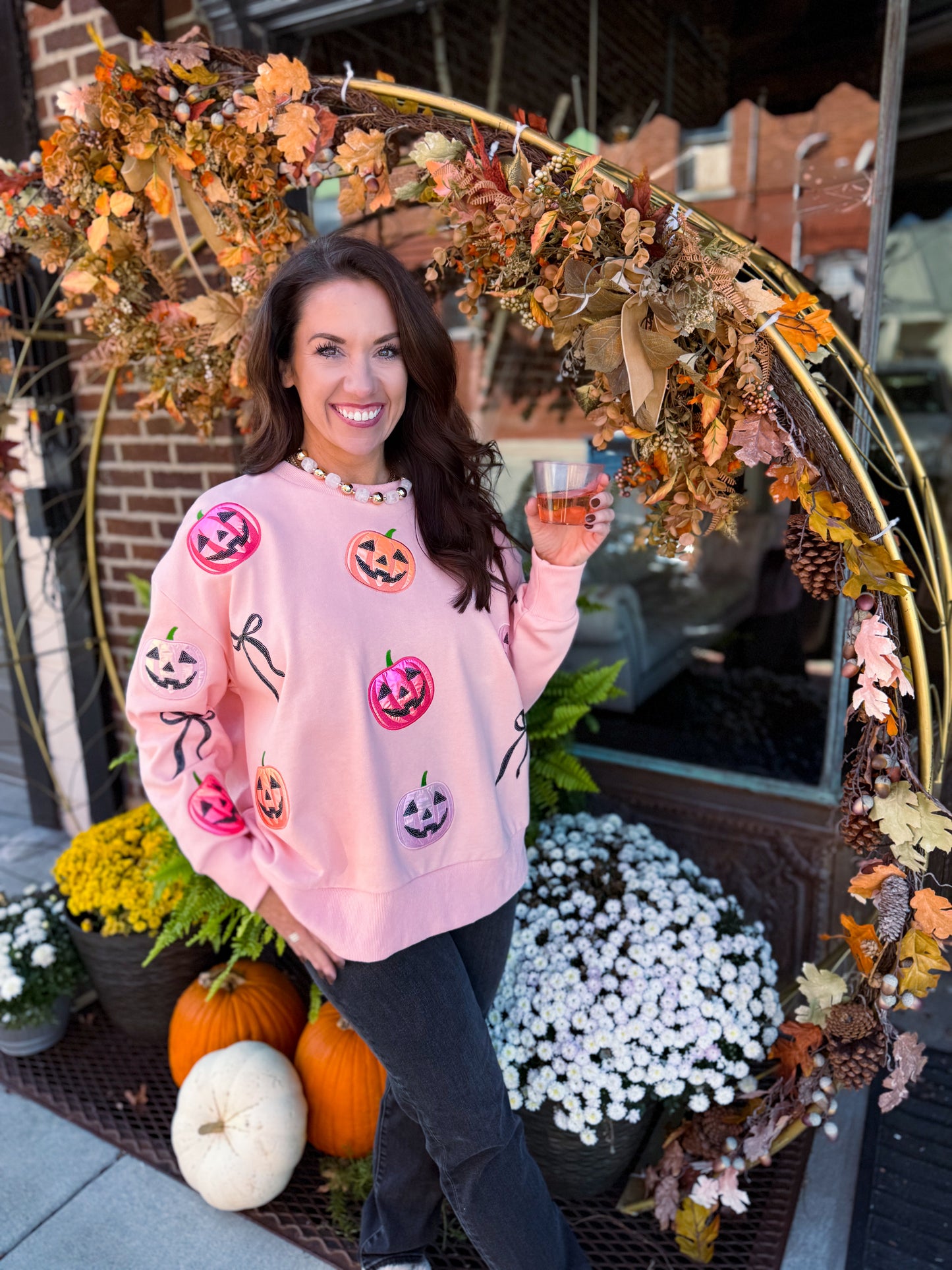 Jackie O Lantern Sweatshirt