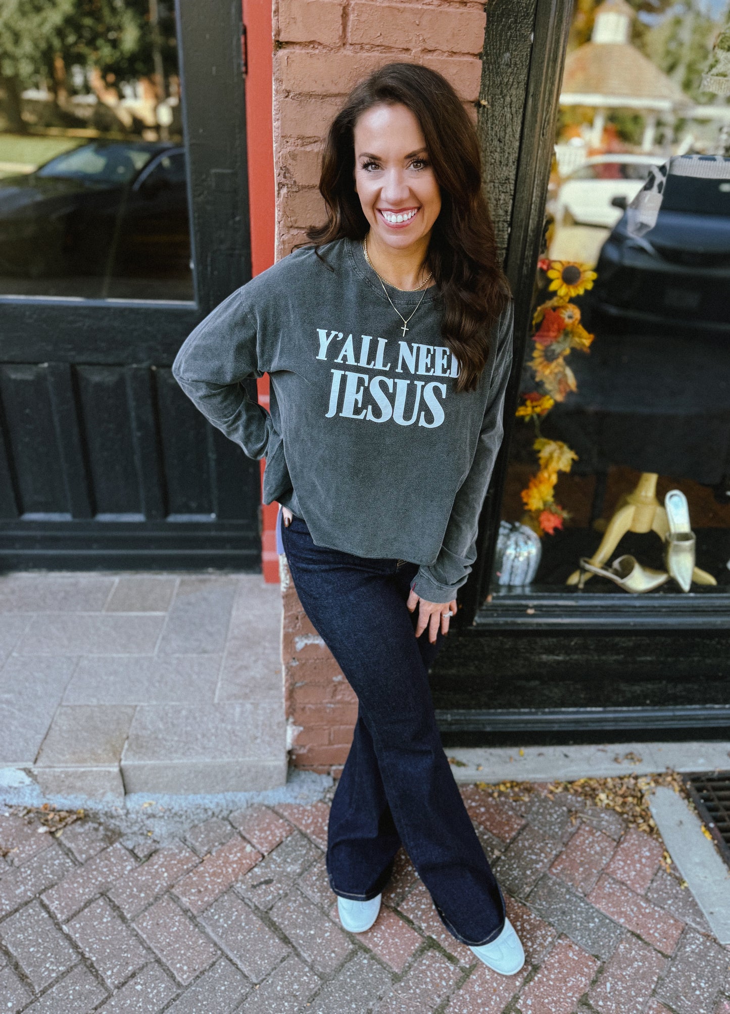 Yall Need Jesus Long Sleeve Tee