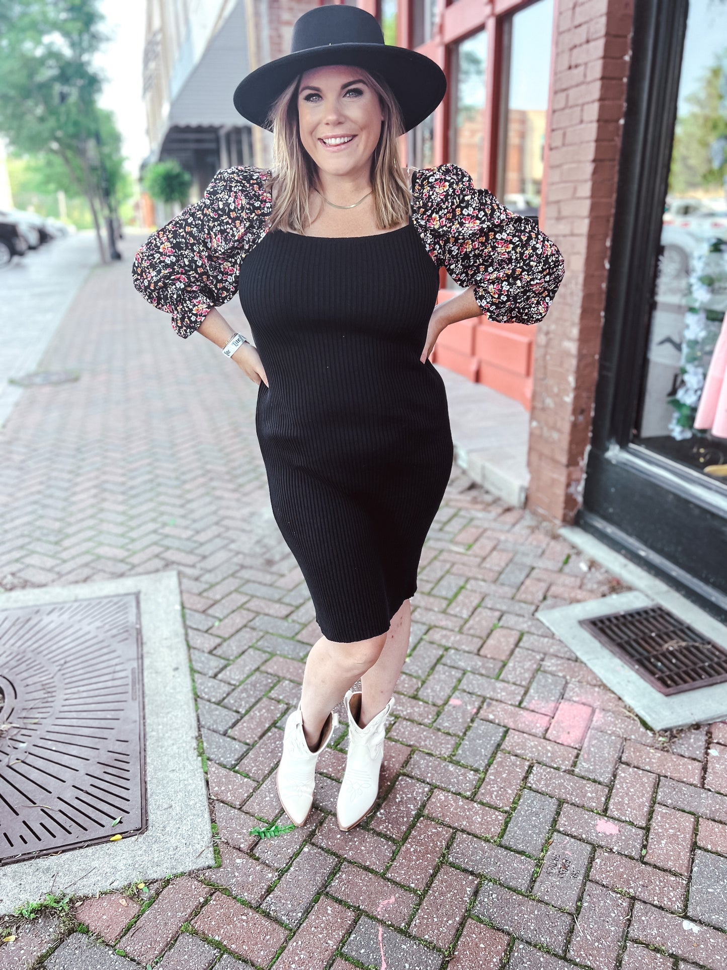 Serena Ribbed Dress