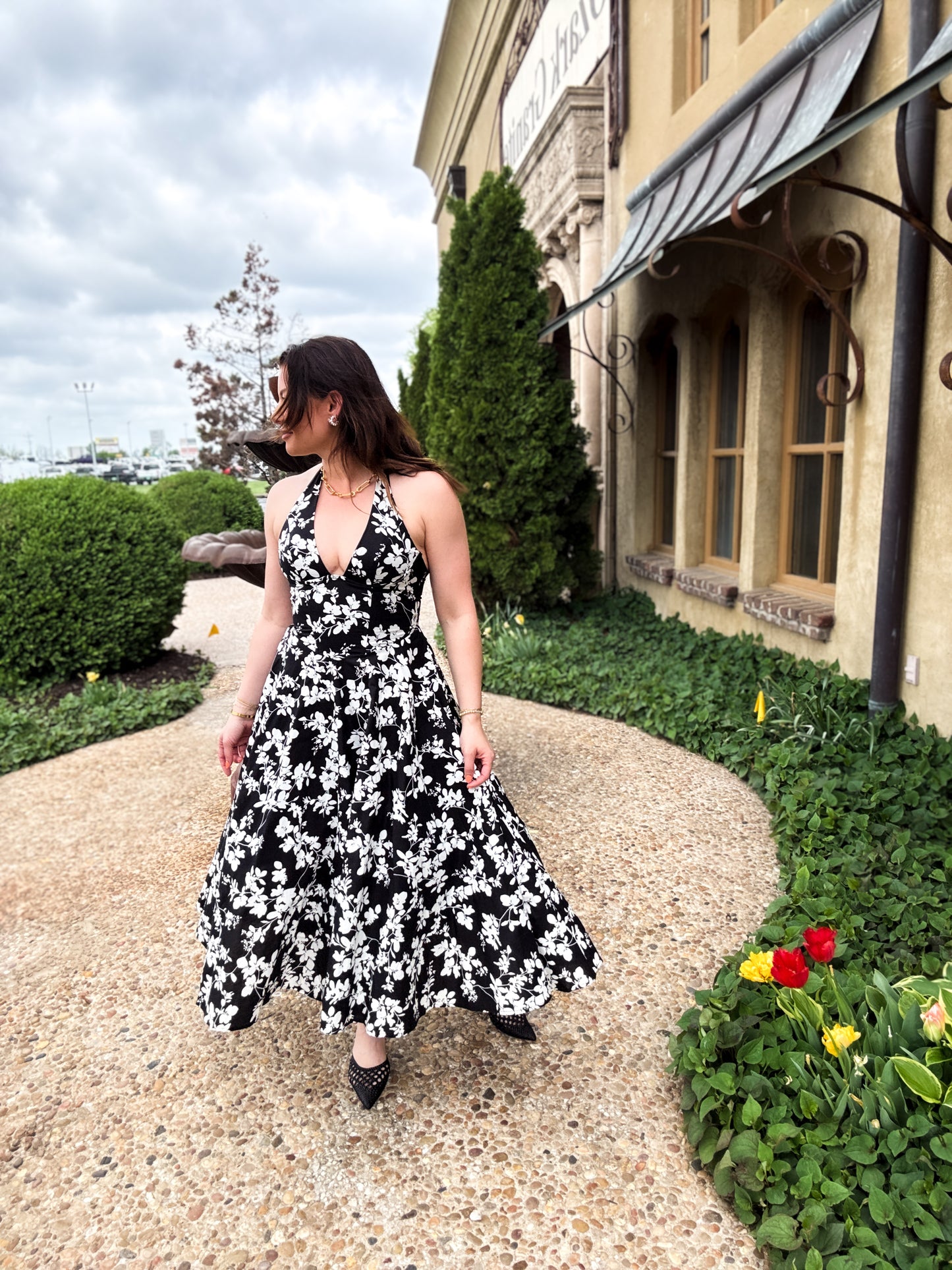 Garden Gala Midi Dress