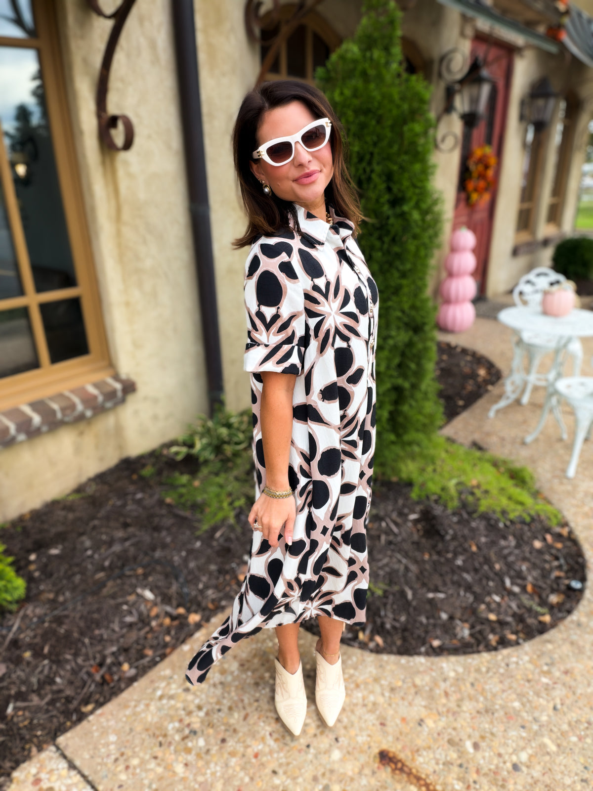 Lola Midi Shirt Dress