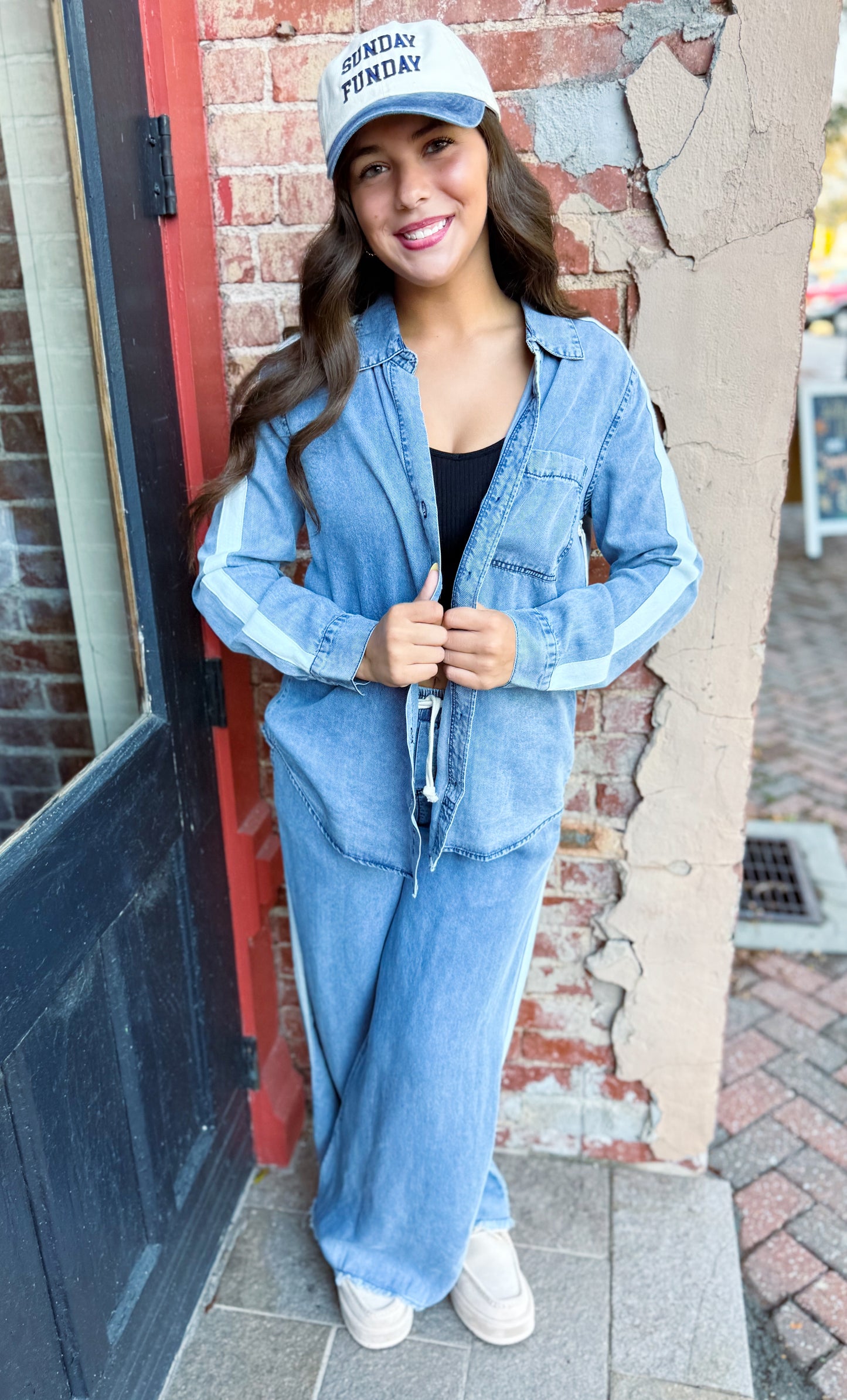 Modern Millennial Washed Denim Pant