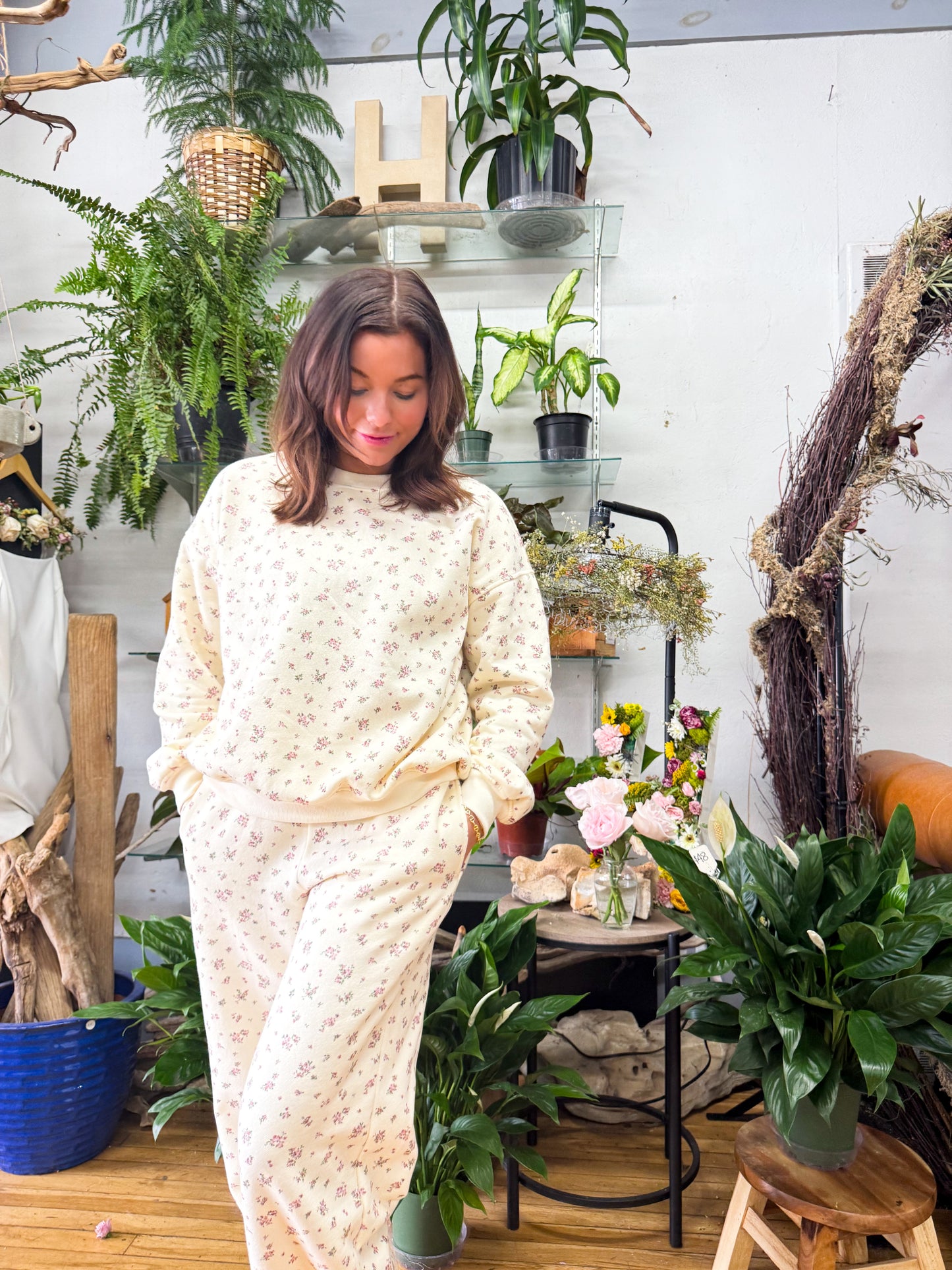 Heirloom Rose Pullover