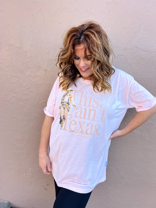 Esta no es una camiseta de gran tamaño de Texas Roper