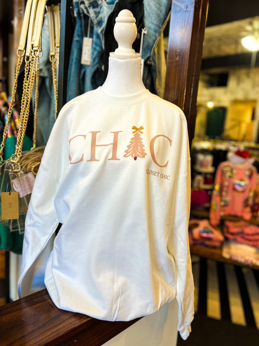 Chic Christmas Sweatshirt