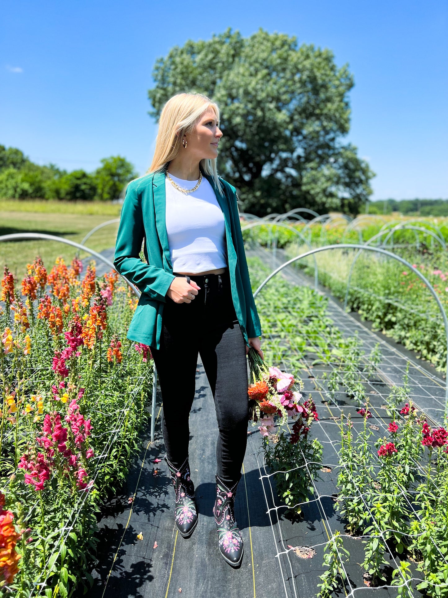 Gemstone Green Blazer