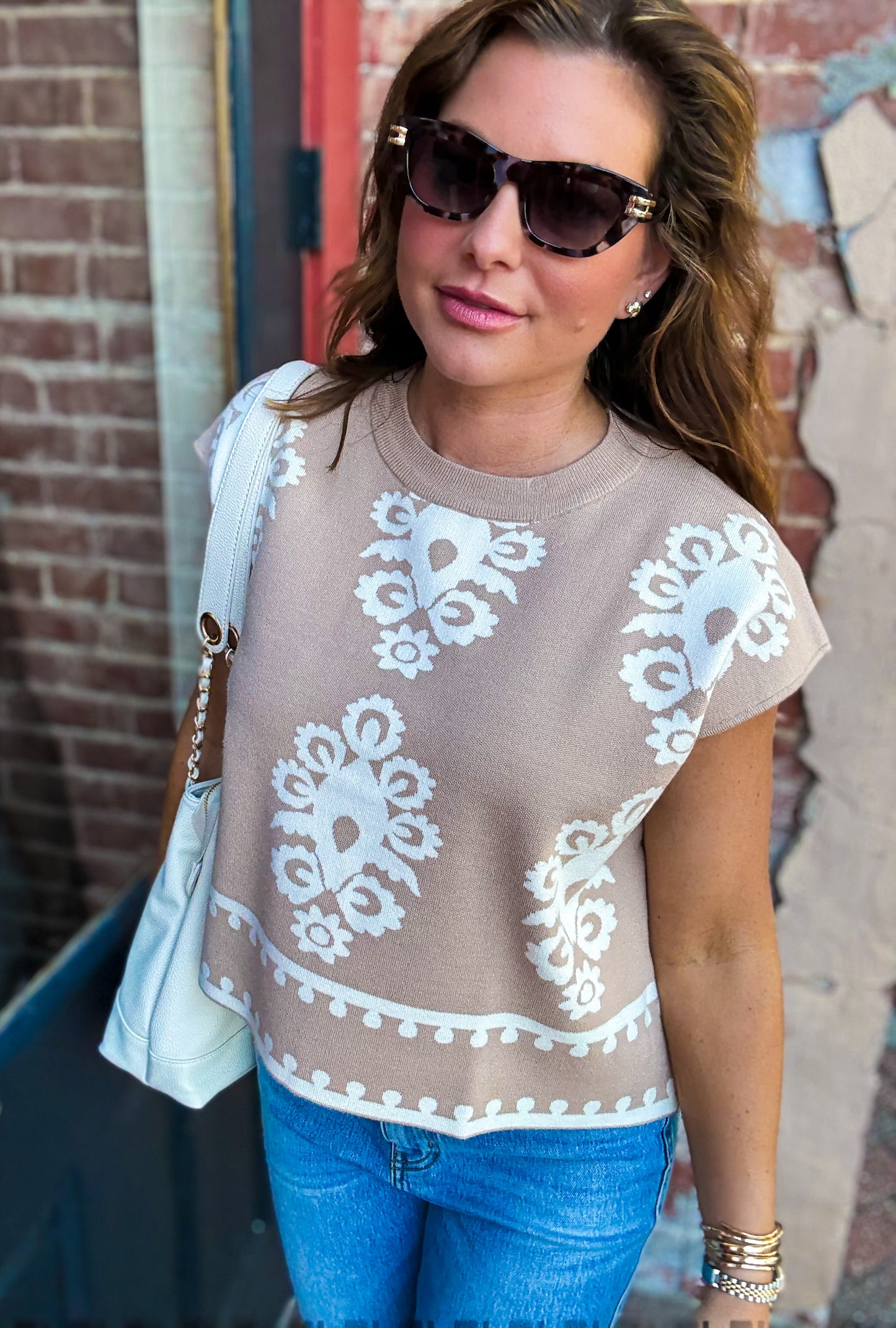 Tulum Sweater Knit Top