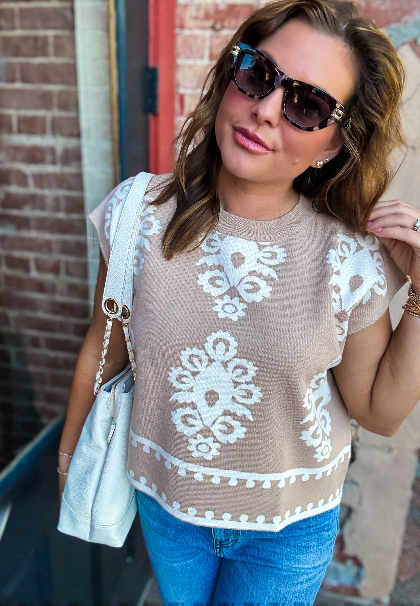 Tulum Sweater Knit Top
