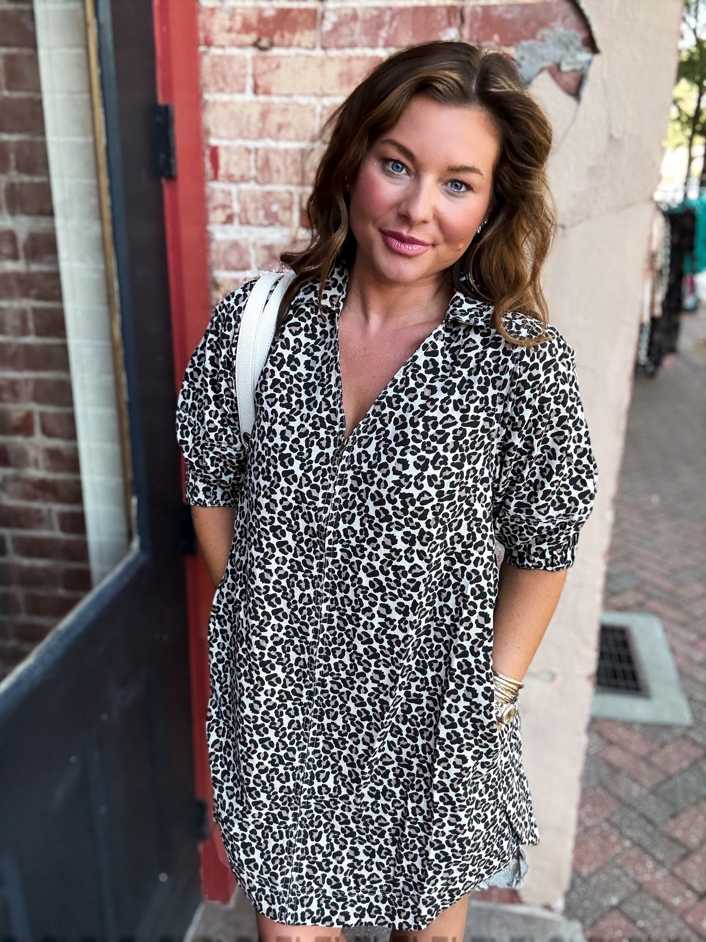 Cheetah Chic Mini Dress