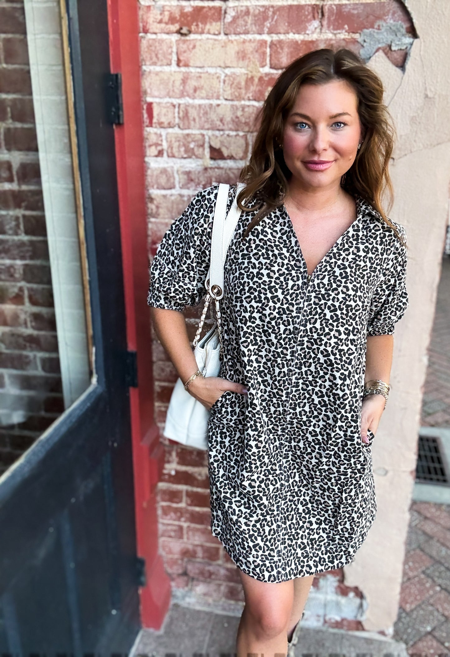 Cheetah Chic Mini Dress