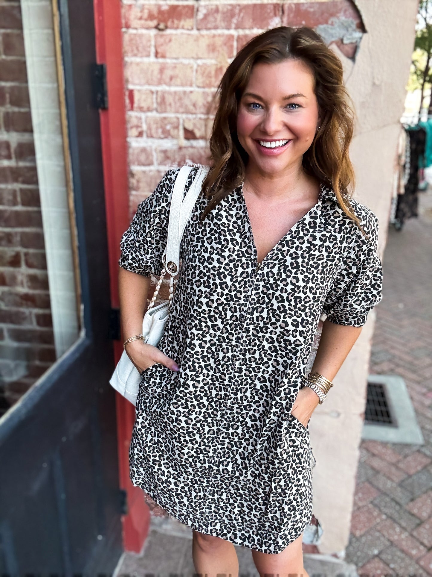 Cheetah Chic Mini Dress