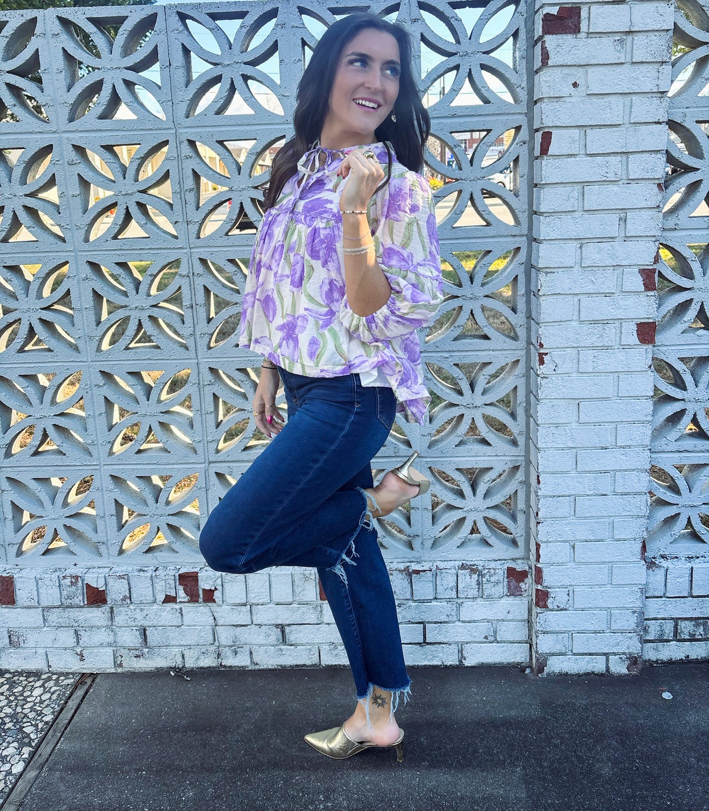 Aphrodite's Garden Blouse