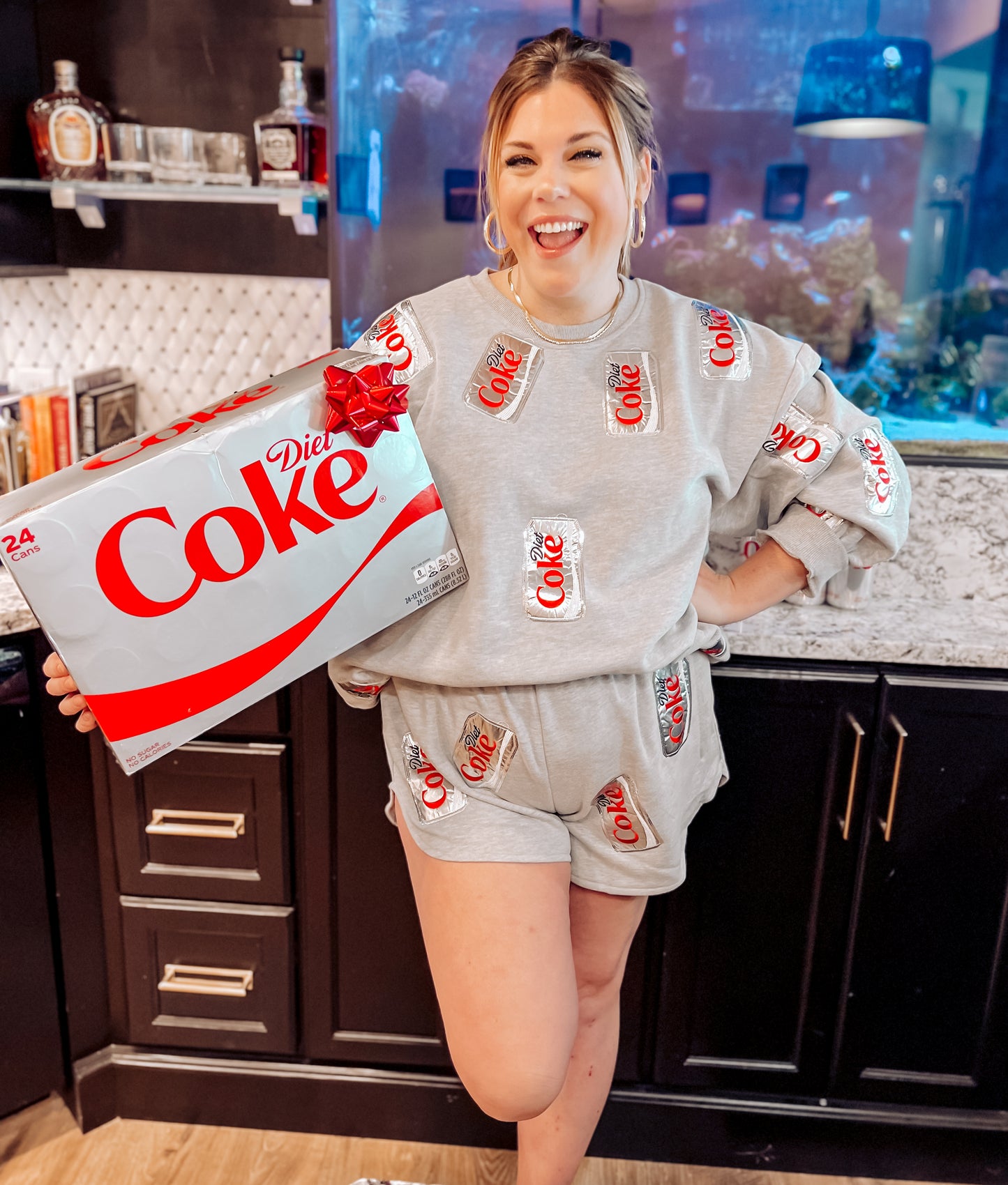 Diet Coke Can Sweat Shorts